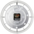 thumbnail image 3 of Reloj de pared SEIKO St John de metal cepillado de 28 cm con pila AA, 3 of 6