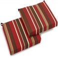 thumbnail image 1 of Coussin de Chaise en Polyester Filé 20 Pouces par 19 Pouces (Ensemble de Deux) - Monserrat Sangria, 1 of 1