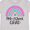 thumbnail image 4 of Inktastic Pre-school Grad Graduation Rainbow Boys or Girls Toddler T-Shirt, 4 of 5