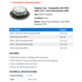 thumbnail image 2 of Radiator Cap - Compatible with 2002 - 2009, 2011, 2013 International 4400 - Motorad, 2 of 2