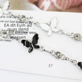 thumbnail image 4 of Cadena de cintura ajustable de metal con decoración de lazo para mujer, estilo vestido, suéter, cadena colgante con flores, 4 of 6