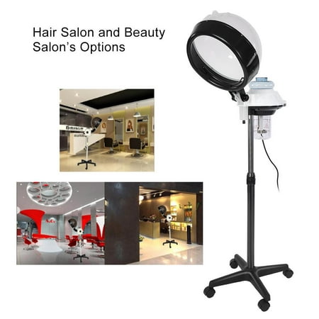 HERCHR Salon Spa Hair Steamer Rolling Stand Hooded Hair Coloring Perming Conditioning Steamer,  Salon Hair Steamer, Hair Color
