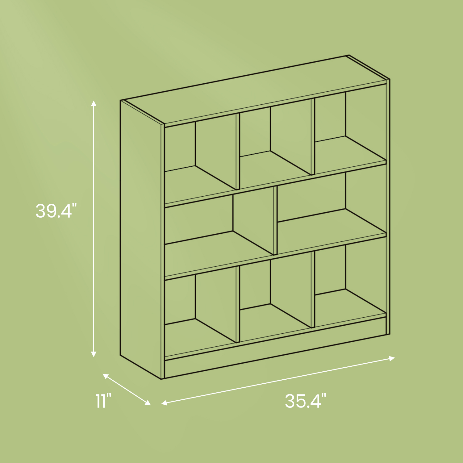 LEDREM 8-Tier Adjustable Cube Bookcase, Cube Storage Organizer Shelf, 33lb Capacity per Tier, Easy Assembly, for Home, Office, White