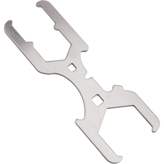 3 Way Plumber Sink Strainer Wrench, Fits 1-3/4 Inch, 2 Inch, 2-1/2 Inch Nuts, Plumbers Combo Nut Wrench