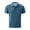 45#（Blue）, variant on Breeze Polo Shirts for Men Beer Belly Collared Capri Shirts Stretchy Quick Dry Textured Casual Short Sleeve T-Shirts （Blue,M）