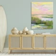 thumbnail image 2 of Stupell Industries Soft Pink Marshland Sunrise Landscape & Nature Painting Wrapped Canvas Canvas Art Print Wall Art, 36 x 48, 2 of 7