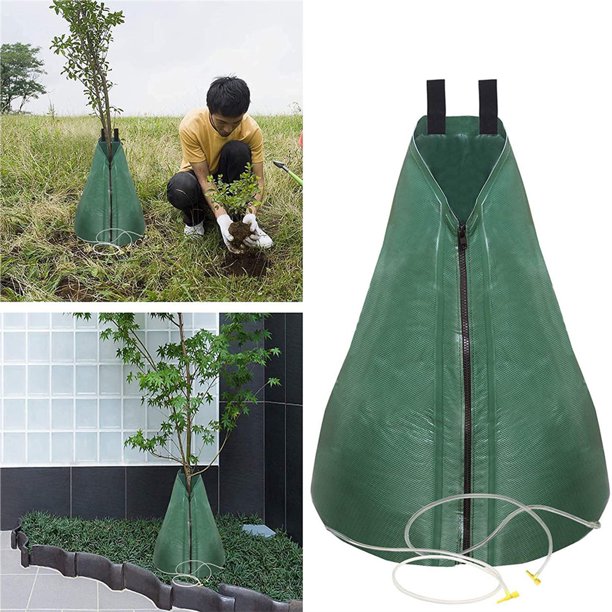 Tree Watering Bags Drip Irrigation Bag 20 Gallon Slow Release Tree Bag Garden Water Saving