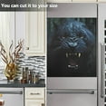 thumbnail image 5 of Cool Black Panther Dishwasher Door Cover Reusable Trimmable Kitchen Fridge Front Decal Magnetic Home Refrigerator Magnet Decal Panels 20"Wx26"H Home Decor, 5 of 5