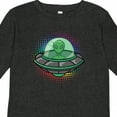 thumbnail image 4 of Inktastic Spaceship Funny Alien Outer Space Boys or Girls Long Sleeve Toddler T-Shirt, 4 of 5