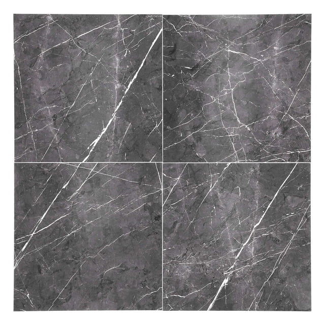 Calcomanía impermeable para piso NikouMX 4 piezas de azulejos de PVC engrosados diseño revolucionario