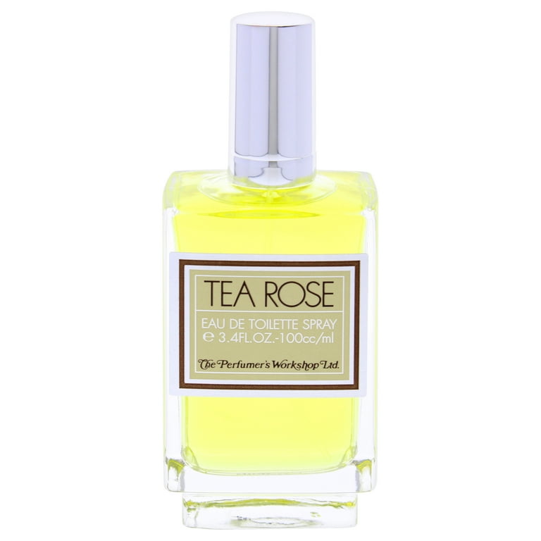 Perfumer's Workshop, Tea Rose, 3.4 oz EDT Spray, Floral Scent