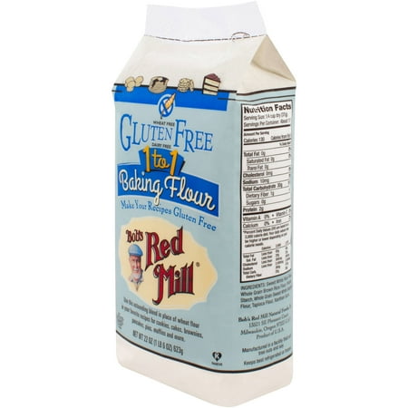 Bob's Red Mill Gluten Free 1-to-1 Baking Flour, 22 oz - Walmart.com