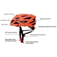 thumbnail image 2 of Casco de Ciclismo Eigraketly gorras transpirables para exteriores equipo de protección para bicicletas negro, 2 of 6