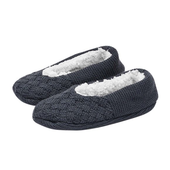 ylioge Couple Slipper Socks for Women and Men Unisex Low-Cut Fleece Lined Thick Thermal Warm Knitted Solid Sock Sales