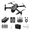 Black, variant on Muivan Drone with 4K HD Dual Camera for Adults,RC Quadcopter with 2 Modular 1800mAh Batteries for 30 Mins Flight, Foldable Drone with Brushless Motor