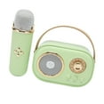 thumbnail image 1 of Mics Speaker, Wireless Microphone Speaker System Stereo Sound Quality Rechargeable  for Adults for Home, 1 of 7