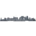 thumbnail image 1 of WallPops WPK2457 Mountain Range Art Kit Wall Decal, Grey, 1 of 1