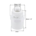 thumbnail image 2 of Uxcell Conector recto de rosca macho G1/2 a tubo de 3/8" Paquete de 2, 2 of 5