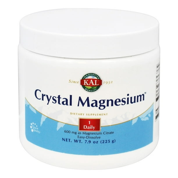 KAL Magnesium Citrate 600 ActivMix Instant Powder | Unflavored ...