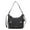 Charcoal Gray, variant on MKF Collection Ruby Vegan Leather Women's Shoulder Bag, Elegant Hobo Purse Handbag by Mia K - Charcoal Gray