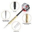 thumbnail image 5 of Darts, Professional Metal Darts, Dart Metal Tip Set, 5 of 5