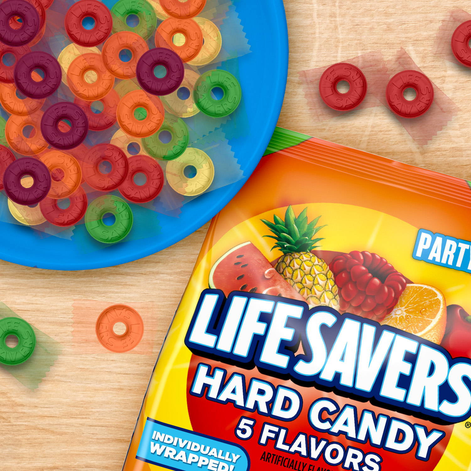 Life Savers 5 Flavors Hard Candy, Party Size - 50 oz Bag - image 5 of 14