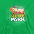 thumbnail image 2 of South Park Lyrics Unisex Adult Pull-Over Hoodie,Kelly Green, X-Large, 2 of 6