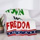 thumbnail image 4 of Mantas divertidas de 40 x 30 pulgadas con texto "Life-Freedom" para mujeres, regalos para mamás, mantas de franela para mujeres, mantas de vellón para sofá, cama, silla, decoración, decoraciones de, 4 of 8