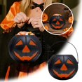 thumbnail image 2 of Halloween Pumpkin Bucket Decorations - Large 6.3" Trick or Treat Bucket with Handle, Foldable Detachable Pumpkin Candy Pail for Party Favors, Home Decor & Goodies Collection, 2 of 6
