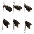 thumbnail image 2 of Lucky Strike Baitworks #2 Nickel Double Spinner - 3-pack - Fishing Spinner, 2 of 5