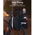 thumbnail image 4 of Bolsa para portaequipaje de bicicleta ROCKBROS 41 x 27 x 19 cm impermeable 17-45 L, 4 of 7