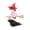Pink, variant on Car Dashboard Wobble Ornament, Halloween Witch Broom Inertia Swinging Figurine, Battery-Free Plastic Decor For Car Interior & Desk Halloween Gift