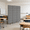 Dark Gray_B16, variant on Aqzb 3 Panel 70.87 x 65.75 inch Office Room Privacy Protect, with Wheels Wall Folding Cubicle Indoor Freestanding Acoustic Partition Temporary for Office Room Light Grey