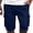 Navy, variant on European Solid Color Large Pocket Workwear for Men Casual Loose Comfortable Business Sports Five Quarter Pants Shorts Mens Sweat Shorts with Pockets Memory Boy Born Primitive Shorts Men