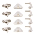 thumbnail image 1 of 4x 1 Piece Of Boat Gate Right Or Left Incoming Gate Fits In 1 ", 1 1/8" Or 1 1/4 "square Tube, 1 of 8