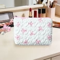 thumbnail image 4 of ONLYEOR C Green Bow Shaped Cosmetic Bag, Lipstick Pouch & Coin Purse, Small Capacity Travel Kit, Adorable Gift For Women, 4 of 5