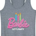 thumbnail image 3 of Barbie - Let's Party - Women's Racerback Tank Top, 3 of 5