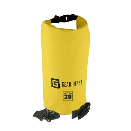 - Waterproof Dry Bag Sack, Gear Beast Dry Bag Duffel with Removable Shoulder Strap for Boating, Kayaking, Sailing, Fishing, Rafting, Swimming, Camping, Skiing and Snowboarding