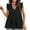 Black, variant on Aayomet Cute Tops For Women Women's Sleeveless Floral Print V Neck Tunic Tank Tops Blouse Shirts,Black S