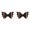 B, variant on Halloween Glitter Bat Hair Clips Set, Cute Glitter Sequins Bat Bow Alligator Hair Barrettes for Girls Women, Party Dance Cosplay Hair Accessory Gift