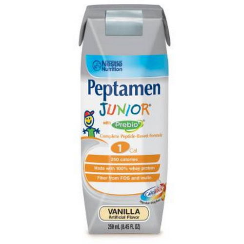 Peptamen Junior High Protein Vanilla Flavor 250 Ml Tetra Prisma Part No.  4390054458 (1/ea) 