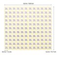 thumbnail image 2 of UPGRATOR 7Packs Clothing Size Stickers Golden Round Label Self Adhesive for Efficient Labeling, 2 of 6