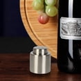 thumbnail image 4 of Tapón de botella de vino al vacío Toystoory acero inoxidable y silicona, 4 of 6