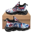 thumbnail image 1 of Zapatos vulcanizados unisex con estampado de bandera de Estados Unidos para enfermeras, otoño e invierno, con amortiguación, antideslizantes, para caminar, 1 of 6