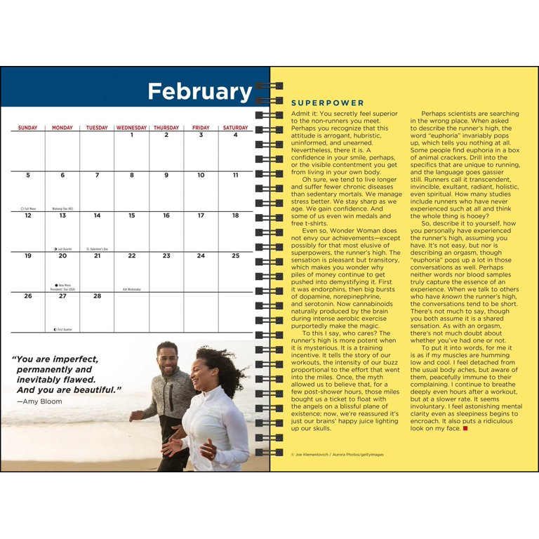 The Complete Runner's Day-By-Day Log 12-Month 2023 Planner Calendar ( Calendar) - Walmart.com