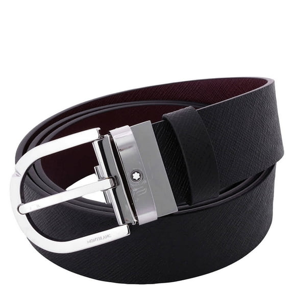 Montblanc Horseshoe Buckle 35 Reversible Leather Belt