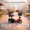 thumbnail image 5 of Silla de ruedas Electrica Nanofort scooter Plegable Rojo, 5 of 5