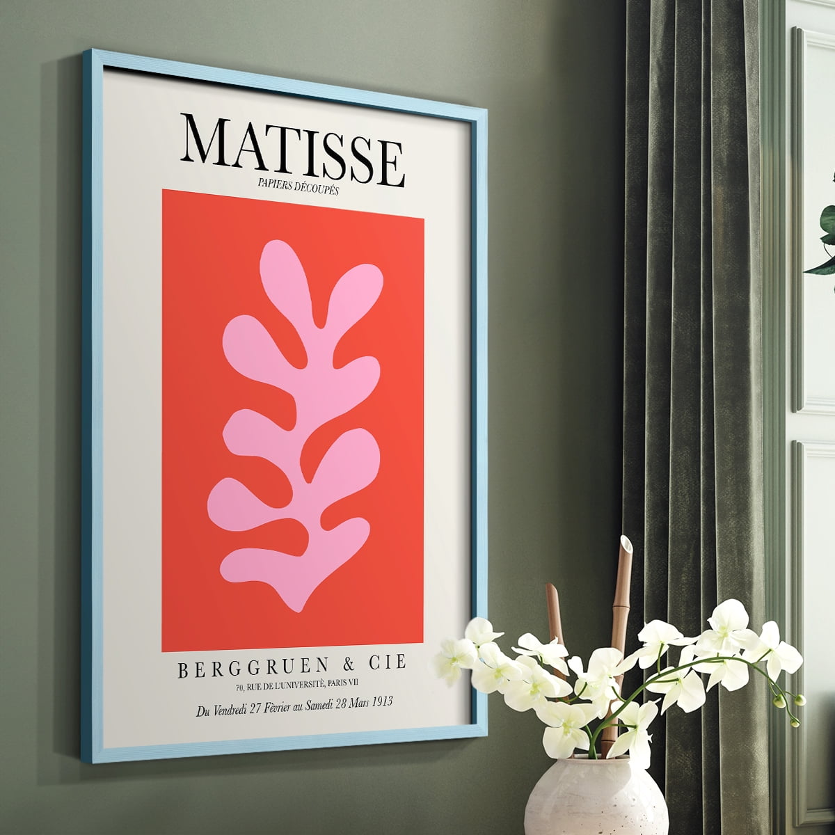 Matisse XCIV Framed Print - Solid Wood