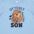 thumbnail image 4 of Inktastic Otterly Amazing Son with Mother and Child Otter Boys Baby T-Shirt, 4 of 5