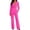 Hot Pink, variant on Womens 2 Piece Business Casual Outfits Long Sleeve Blazer Straight Leg Pants Set Dressy Work Office Suit